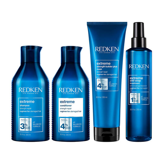 Routine fortifiante pour cheveux cassants Extreme