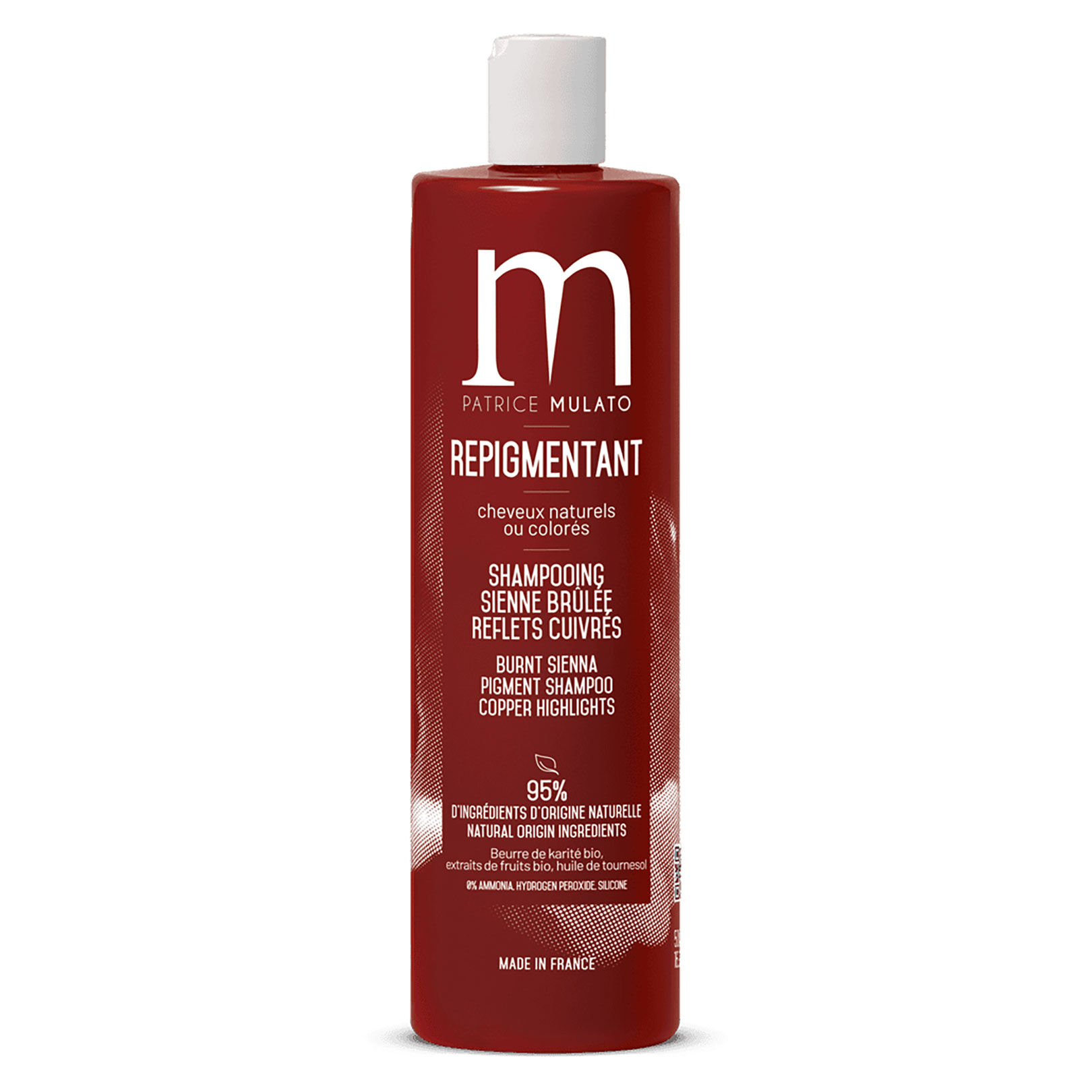 Shampooing repigmentant sienne br&ucirc;l&eacute;e
