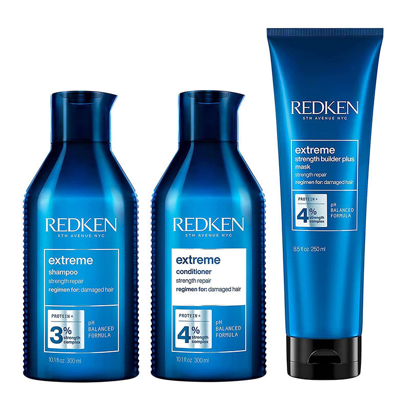 Trio fortifiant pour cheveux cassants Extreme