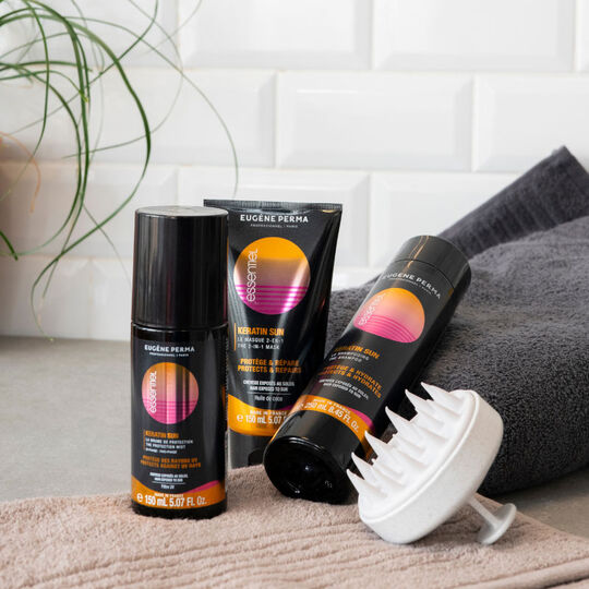 Masque 2 en 1 après-soleil Keratin Sun