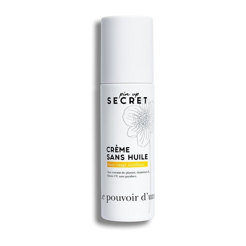 Cr&egrave;me sans huile soin matifiant hydratant visage