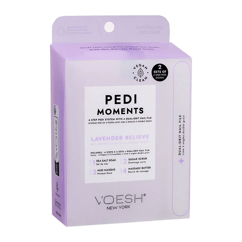 Kit p&eacute;dicure Pedi Moments lavande calmante