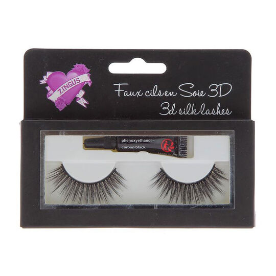 Faux cils en soie 3D N°10