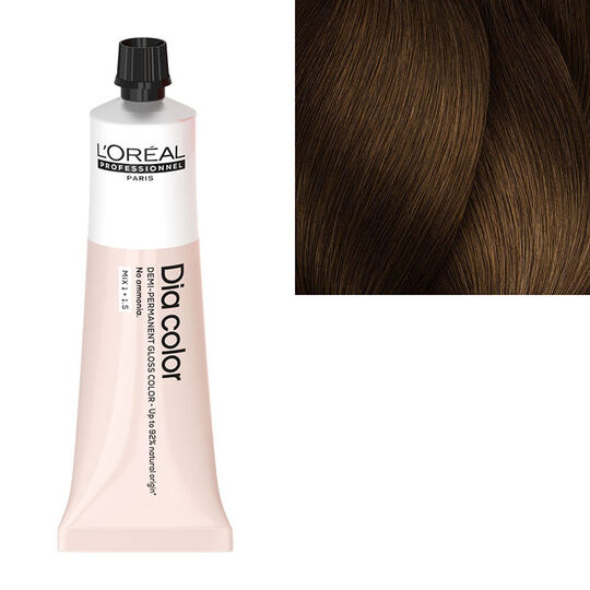 Coloration ton sur ton Dia Color 6.3 blond foncé doré