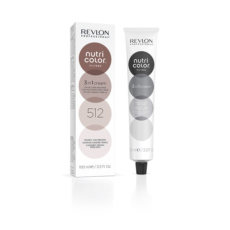 Nutri Color Filters cr&egrave;me repigmentante 3 en 1 512 ch&acirc;tain cendr&eacute; perl&eacute;