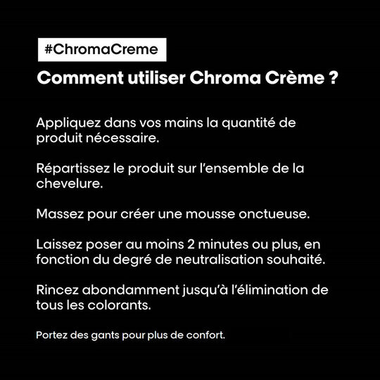 Shampooing déjaunissant Chroma Crème Violet