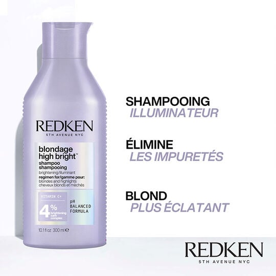 Apr&egrave;s-shampooing illuminant pour cheveux blonds Blondage High Bright