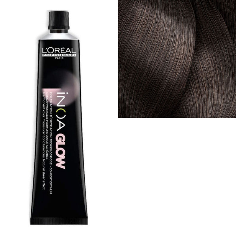 Coloration sans ammoniaque translucide Inoa Glow D18