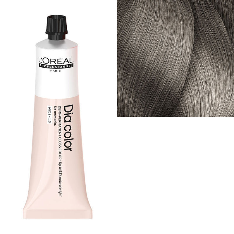 Coloration ton sur ton Dia Color 8.1 blond clair cendr&eacute;