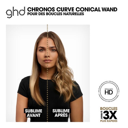 Duo Chronos Curve Conical Wand et Curls Gone Wild