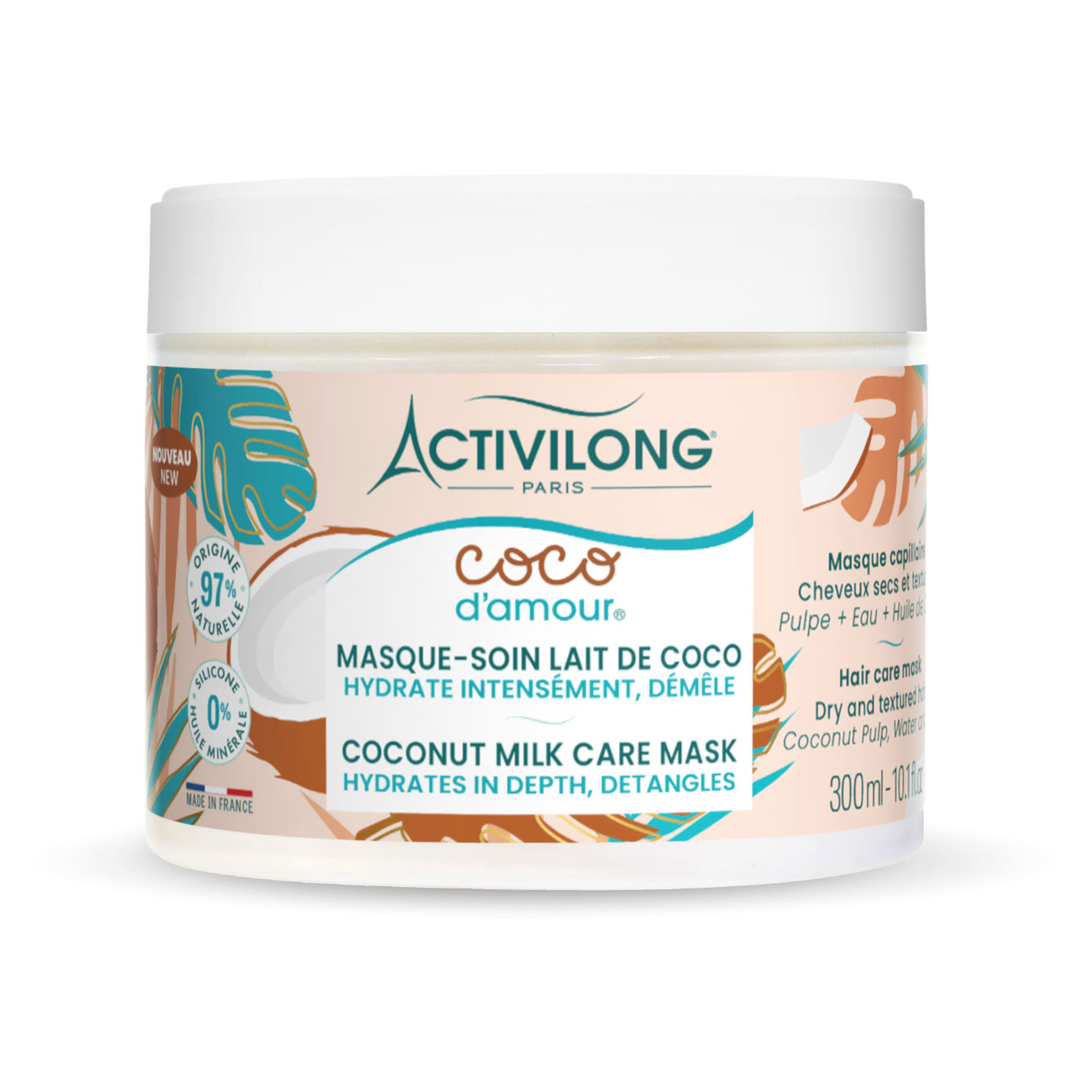 Masque-soin lait de coco Coco d'Amour