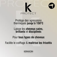 Thermo-protecteur à la kératine pour sèche-cheveux K Protect