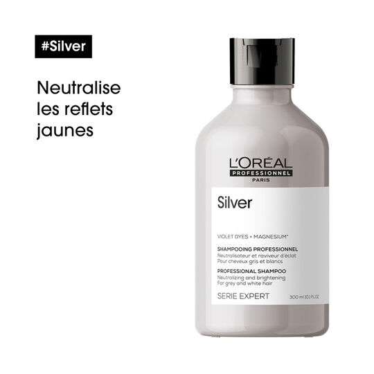 Duo recharge déjaunissant Silver + shampooing 300ml