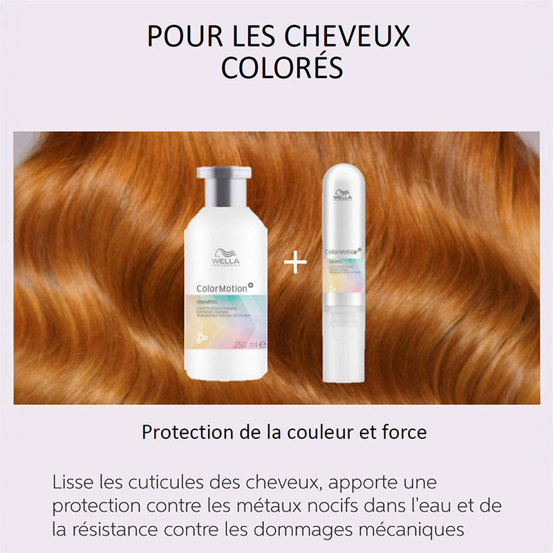Duo cheveux fins color&eacute;s Color Motion+