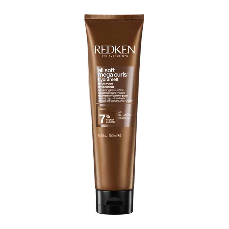 Soin sans rin&ccedil;age Hydramelt cheveux boucl&eacute;s &agrave; cr&eacute;pus All Soft Mega Curls