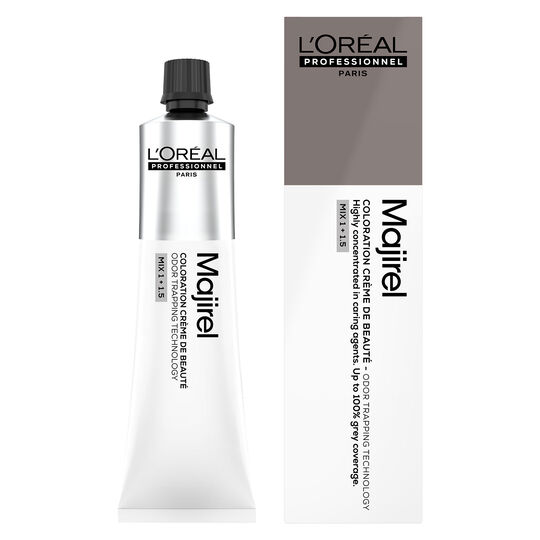 Coloration cr&egrave;me de beaut&eacute; Majirel 6.13 blond fonc&eacute; cendr&eacute; dor&eacute;