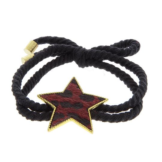 Elastique &eacute;toile l&eacute;opard