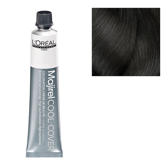 Coloration neutralisante Majirel Cool Cover 5.1 châtain cendré