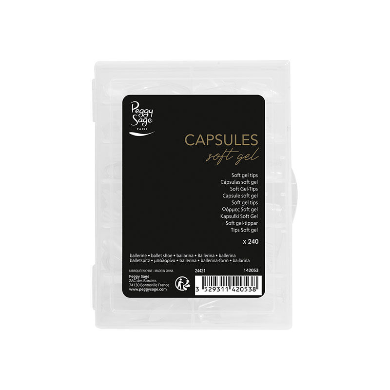 Capsules Soft Gel technique Am&eacute;ricaine ballerine