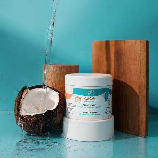Crème sorbet cheveux secs et texturés Coco d'amour