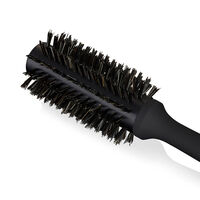 Brosse ronde en poils naturels 28mm