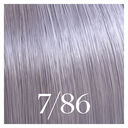 7/86 blond perlé violine