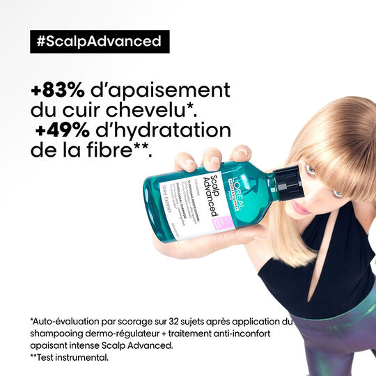 Shampooing dermo-régulateur anti-inconfort Scalp Advanced 1500ml