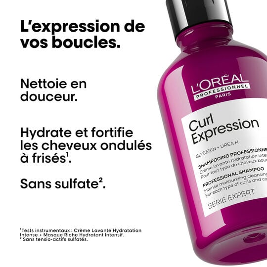 Crème lavante hydratation intense pour cheveux bouclés Curl Expression 1500ml
