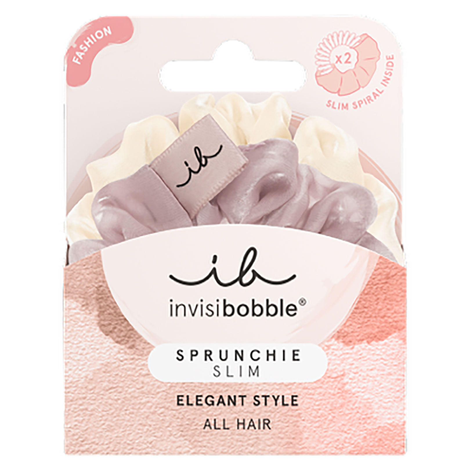 &Eacute;lastiques spirales Sprunchie Slim hairiffic