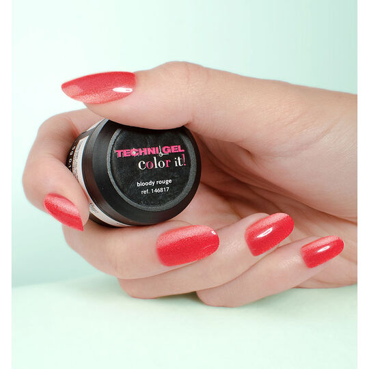 Gel UV Color it ! bloody rouge