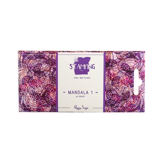 Plaque de stamping Mandala