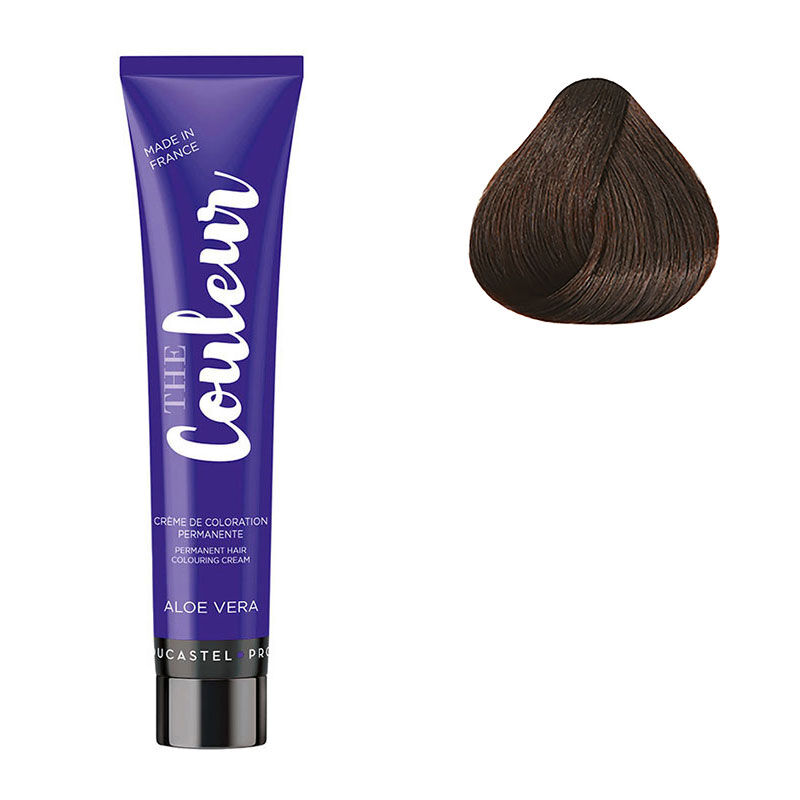 Coloration permanente The Couleur 6.77 Blond Fonc&eacute; Marron Profond
