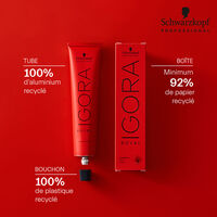 Coloration permanente Igora Royal 6-88 blond fonc&eacute; rouge extra