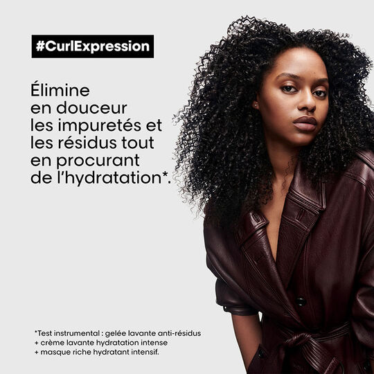 Gelée lavante anti-résidus pour cheveux bouclés ou crépus Curl Expression 300ml
