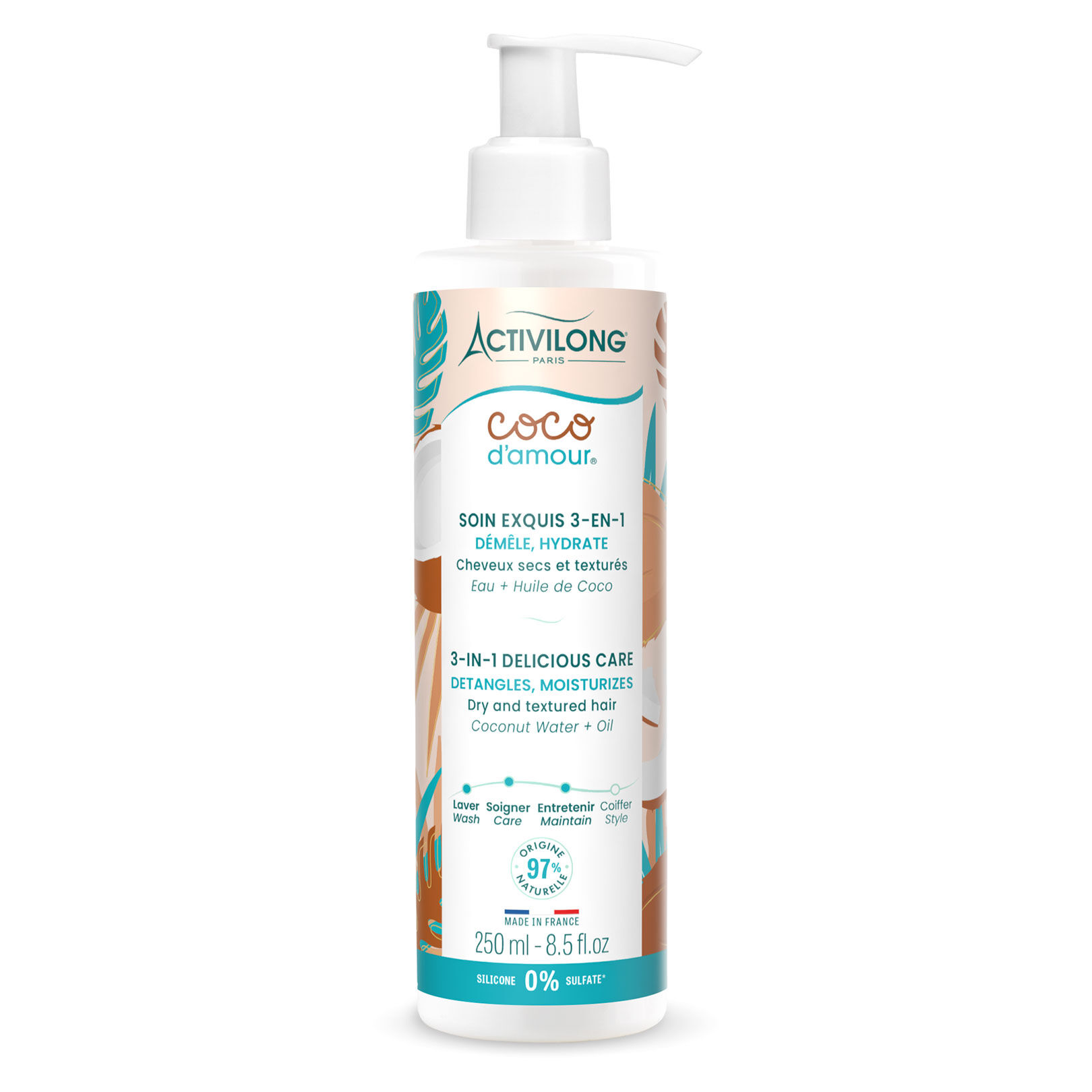 Soin exquis 3-en-1 cheveux secs et textur&eacute;s Coco d'amour