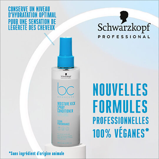 Rituel léger pour cheveux normaux à secs BC Moisture Kick