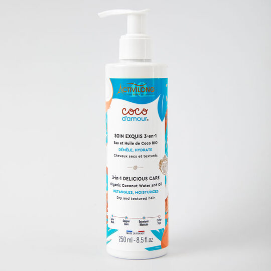 Soin exquis 3-en-1 cheveux secs et texturés Coco d'amour