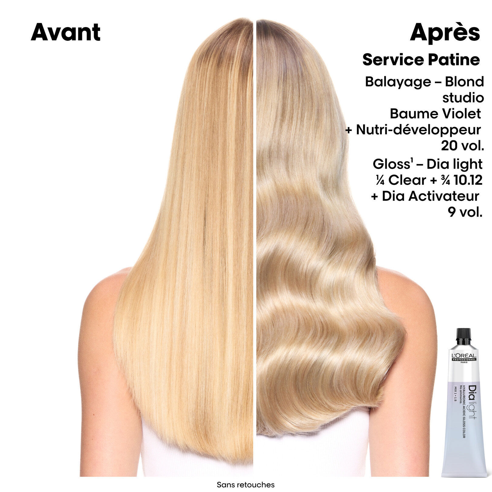 Coloration ton sur ton Dia light Hyaluronic 5 ch&acirc;tain clair