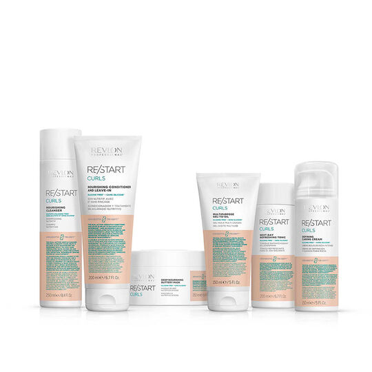 Shampooing nutritif cheveux bouclés et frisés Restart Curls