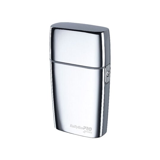 Rasoir professionnel rechargeable en m&eacute;tal FOILFX02 silver