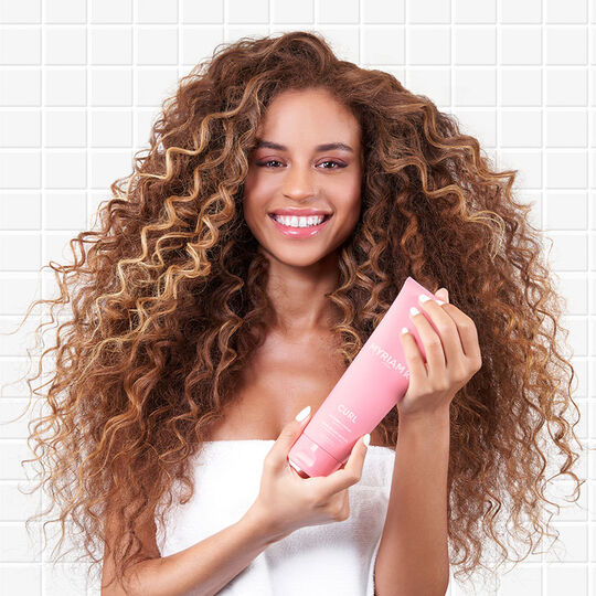 Rituel pour cheveux bouclés