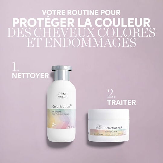 Masque restructurant Structure+ pour cheveux color&eacute;s Color Motion+