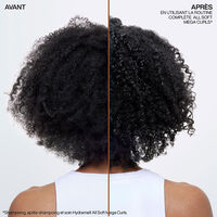 Soin sans rin&ccedil;age Hydramelt cheveux boucl&eacute;s &agrave; cr&eacute;pus All Soft Mega Curls