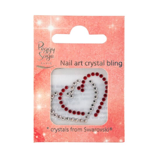 Nail art crystal bling