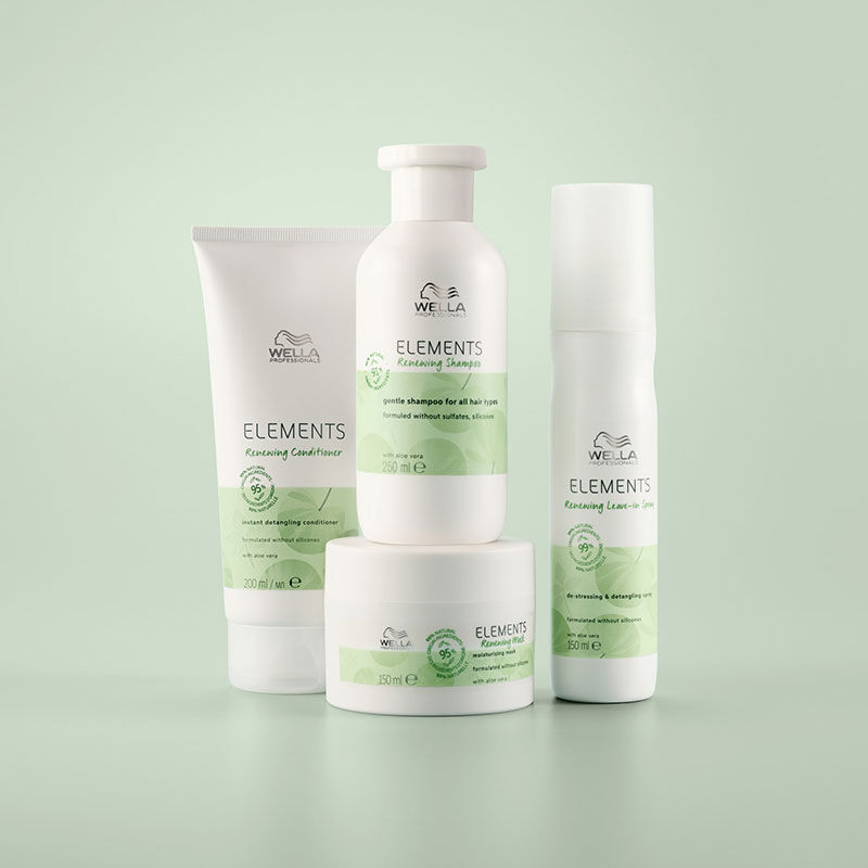 Shampooing r&eacute;g&eacute;n&eacute;rant pour cuirs chevelus normaux &agrave; gras Renewing Elements 250ml