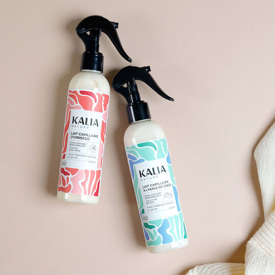 Lait capillaire à l'huile de coco