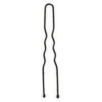 24 &Eacute;pingles ondul&eacute;es courtes noir