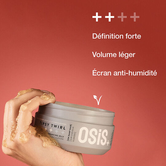Gelée sublimatrice boucles et ondulations Tipsy Twirl Osis+