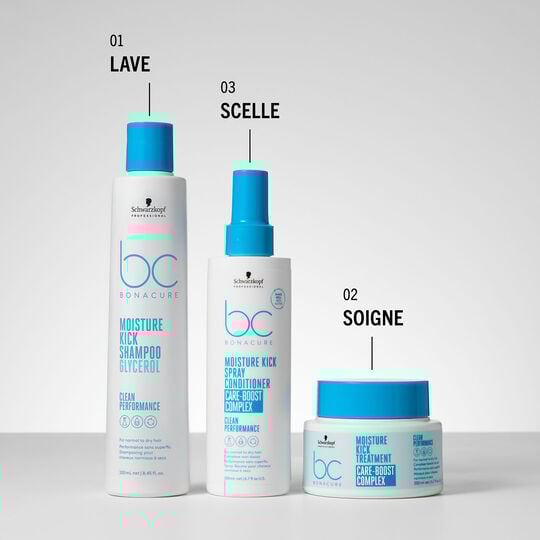 Masque pour cheveux normaux à secs BC Moisture Kick