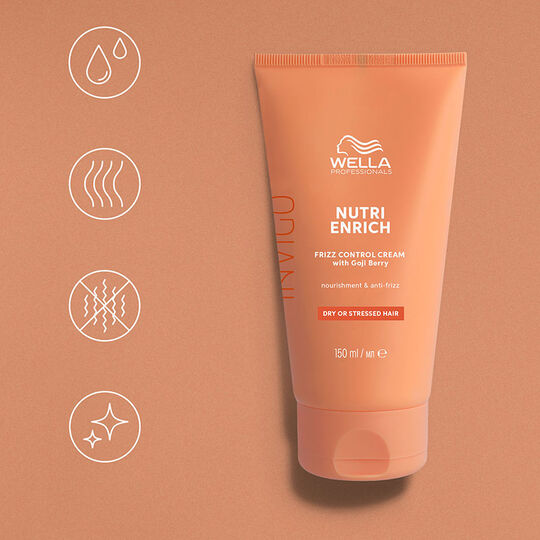 Cr&egrave;me de lissage anti frisottis Invigo Nutri-Enrich
